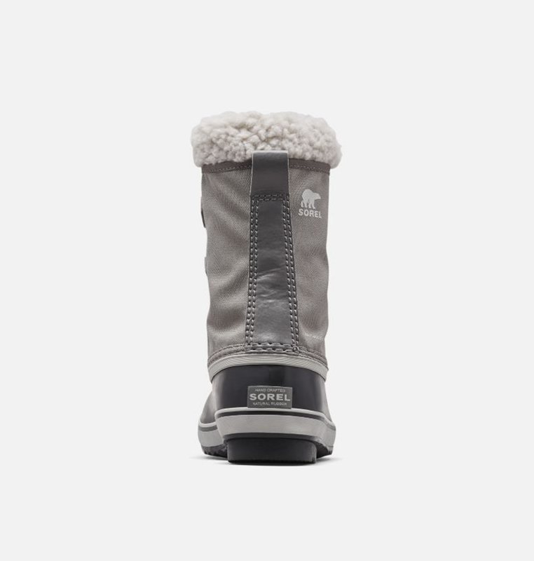 Sorel Barn Vinterkängor Grå/Svarta - Youth Yoot Pac™ Nylon - UKY-587240